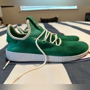 Adidas X Pharrell Williams Hu 9.5 green